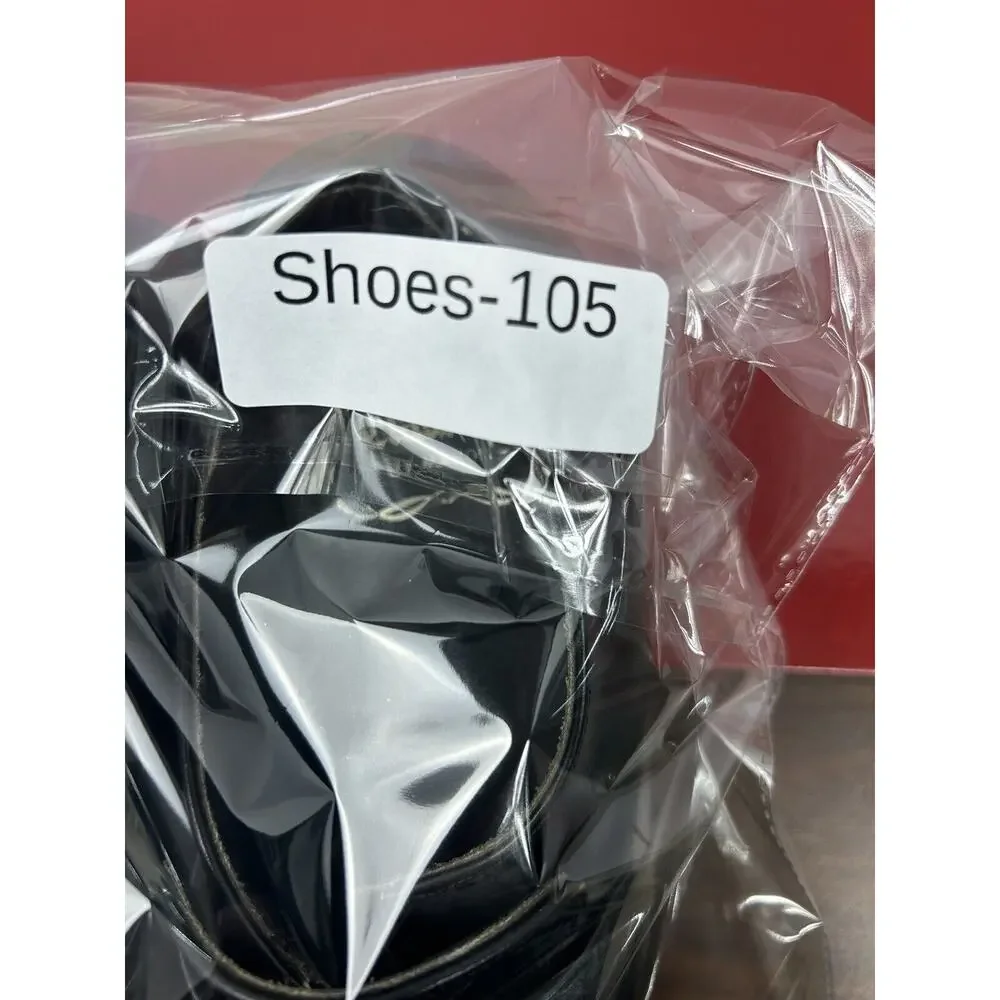 Black Leather Men’s 8.5‎ by Leather Classics By Mason Dress Shoes Goodyear Heels